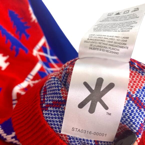 FOCO LA CLIPPERS Unisex Size M Holiday Knit Graphic Crew Neck Sweater - Picture 11 of 11